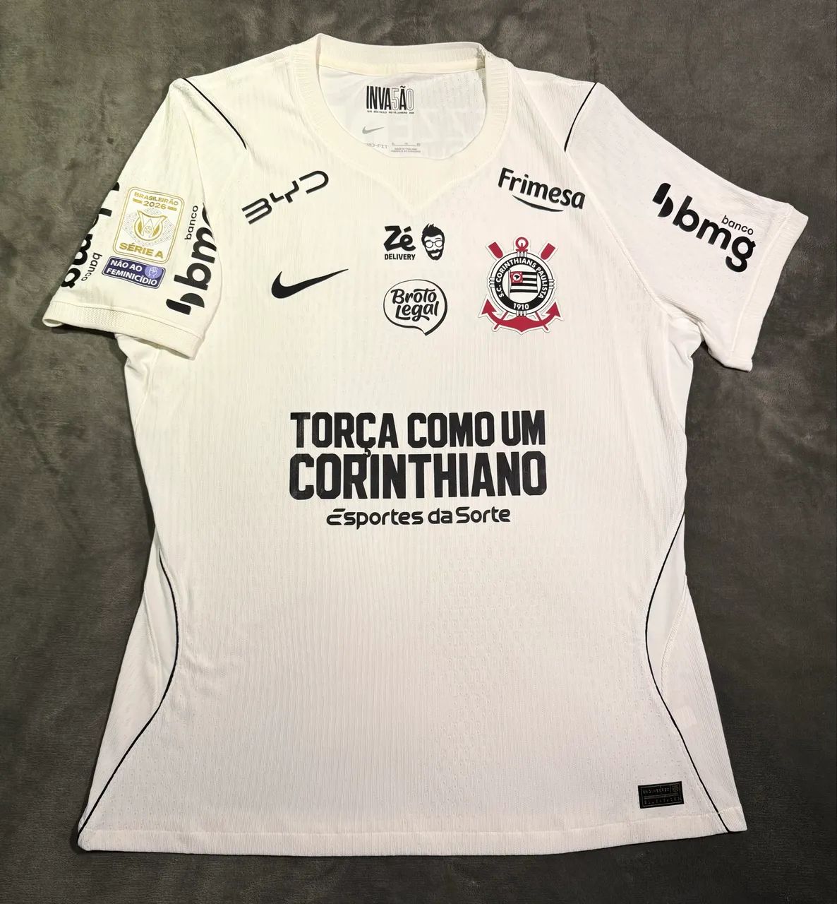 Camisa Corinthians 2026 - De jogo - Memphis Depay