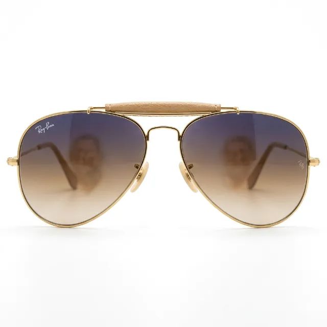 Ray Ban RB3422 Aviator Marron - Foto 2