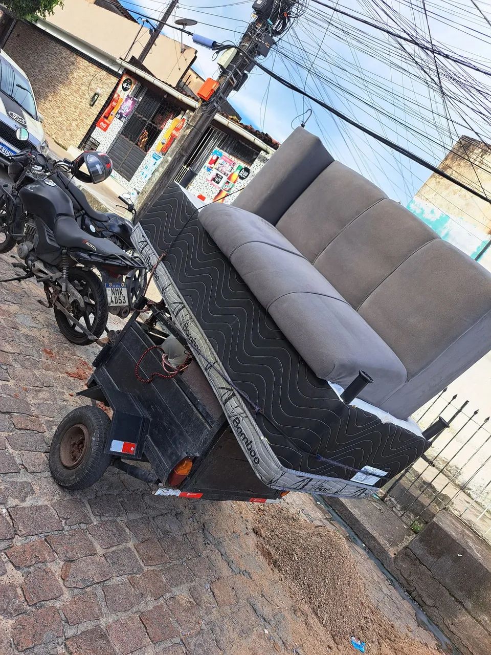 Frete na carrosinha de moto zap * - Foto 5