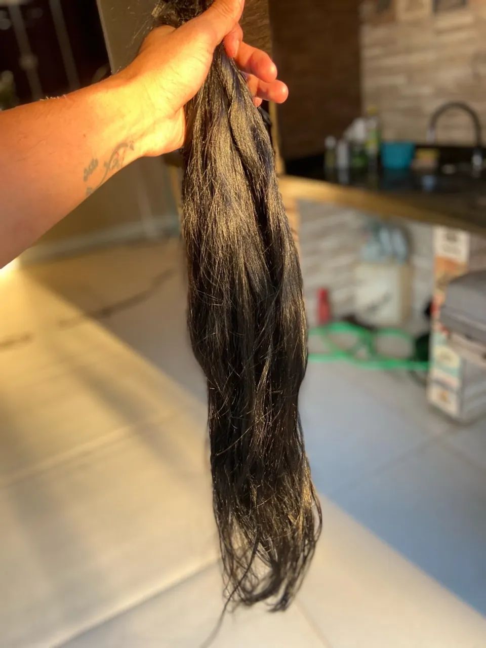 Cabelo humano 60cm meu numero * - Foto 3