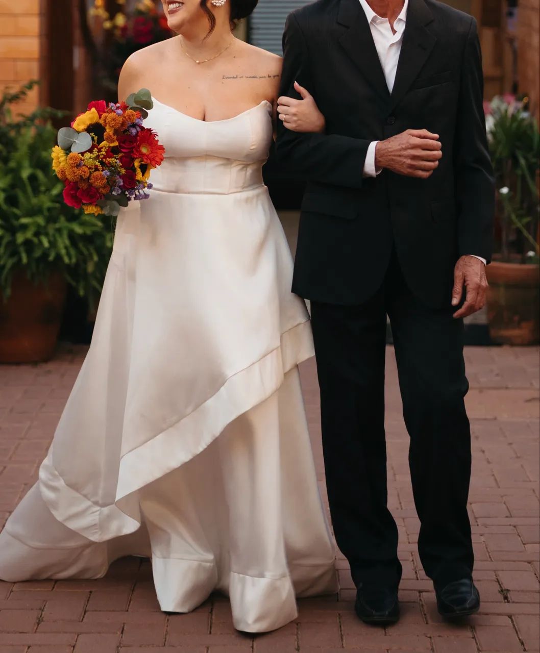 Vestido de noiva branco 