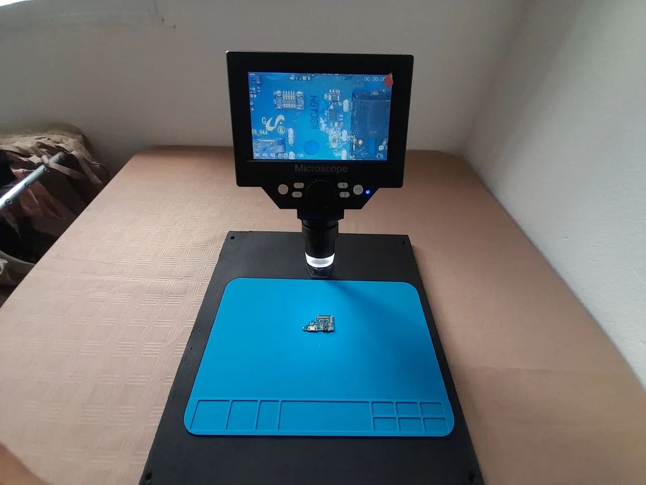 Microscopio lcd digital