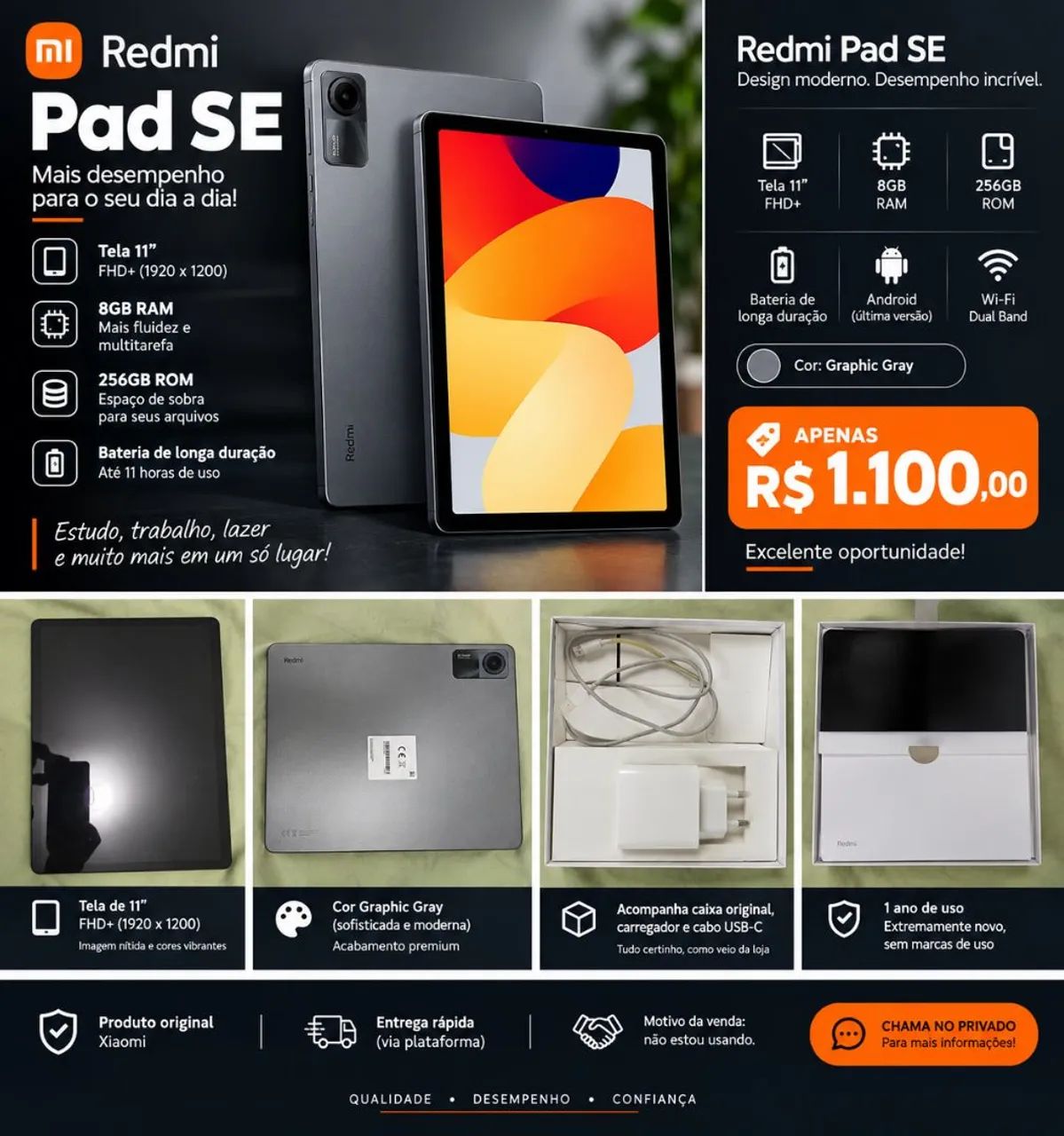 Tablet Redmi Pad SE 