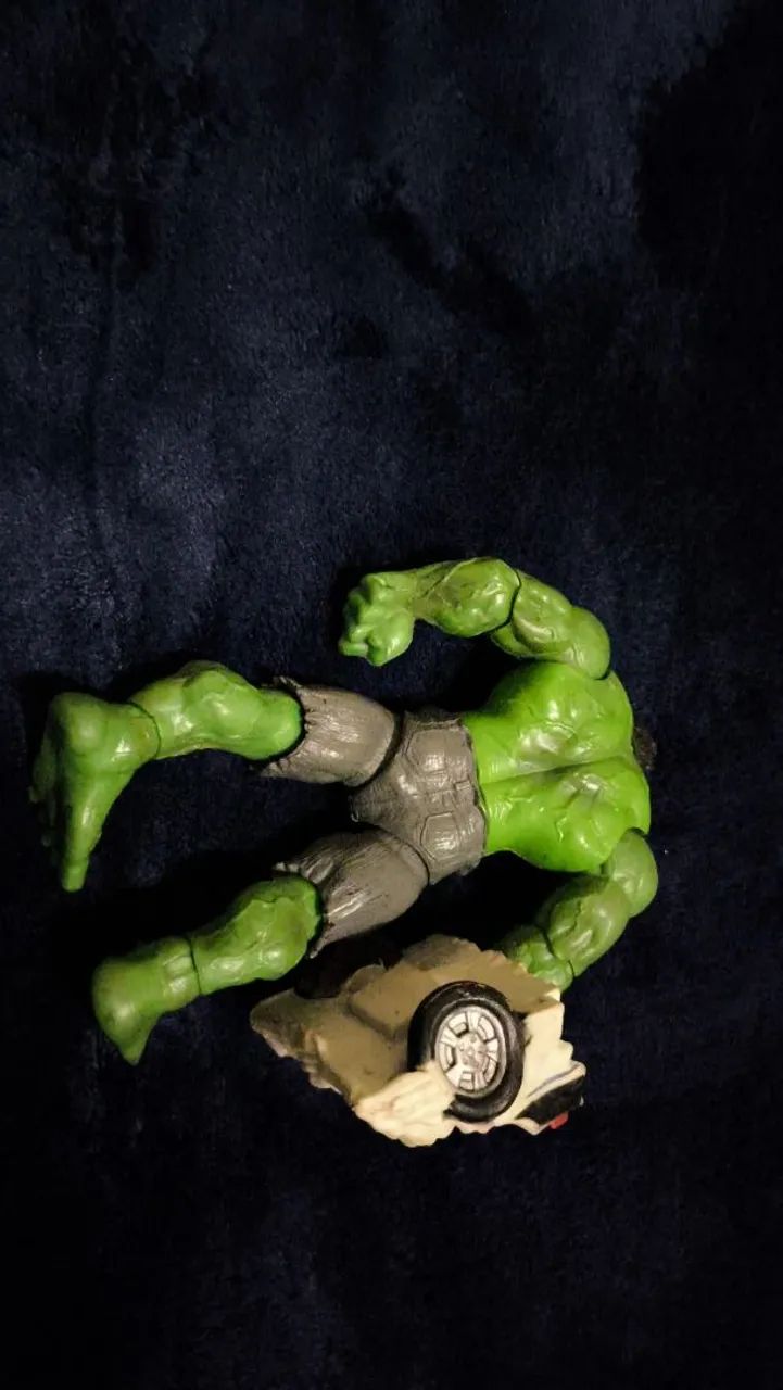 Hulk Marvel Hasbro 2007 Original + Acessório Carro - Foto 3