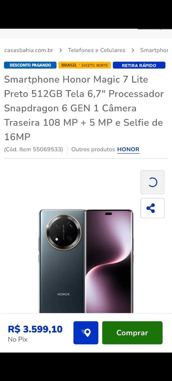 Honor magic 7 lite 512/12 - Foto 5