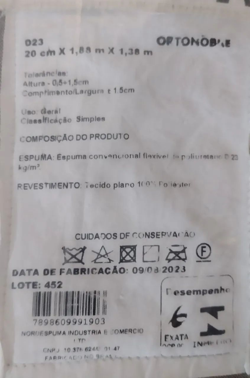 Colchão Ortonobre Casal D23 - Foto 4