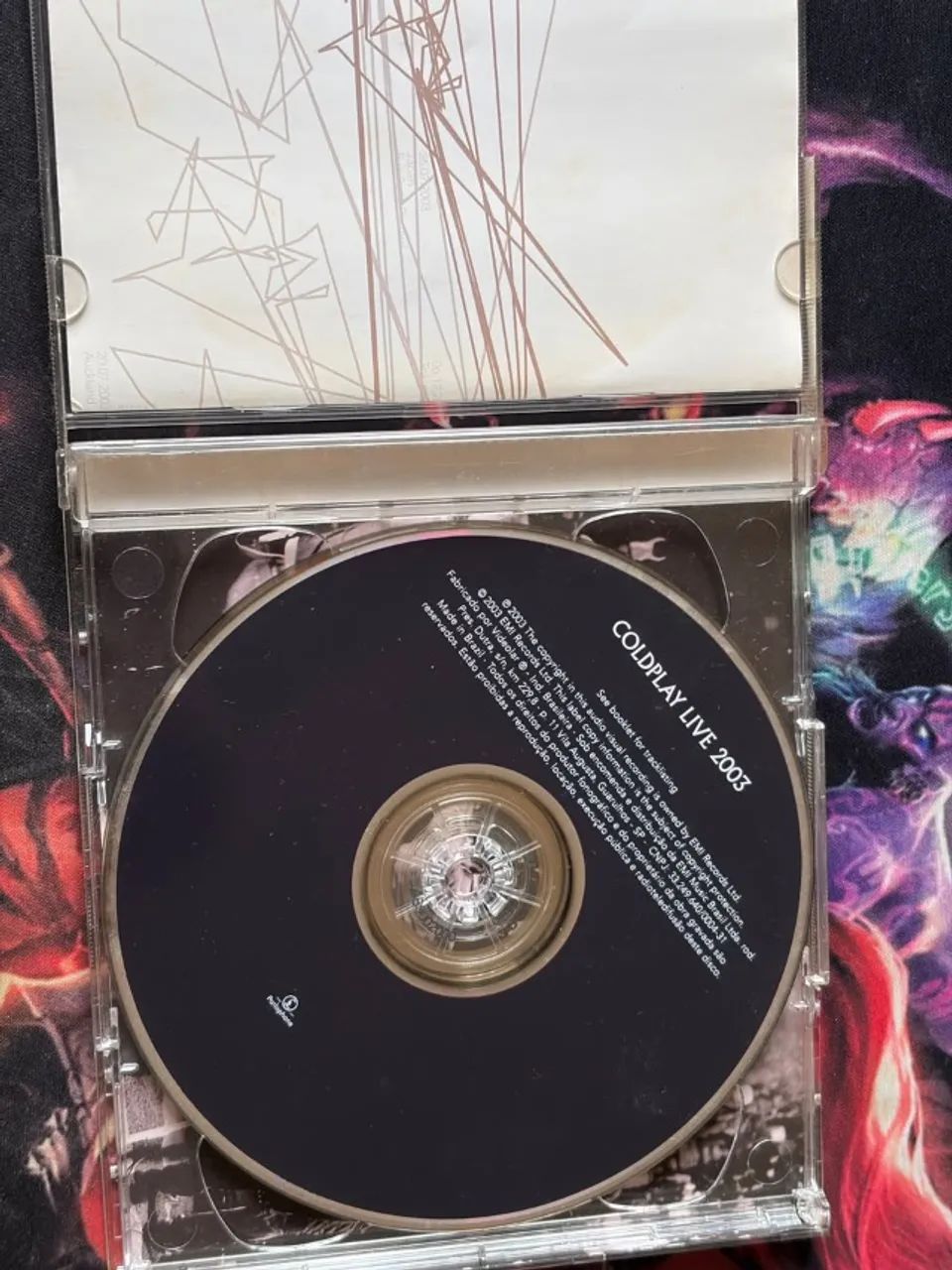 DVD + CD Coldplay Live 2003 -  Ótimo Estado - Foto 3
