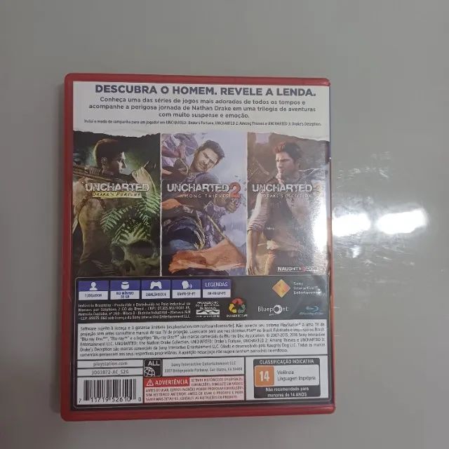 Uncharted Collection ps5 pegue em Planaltina-DF ou Conic  - Foto 4