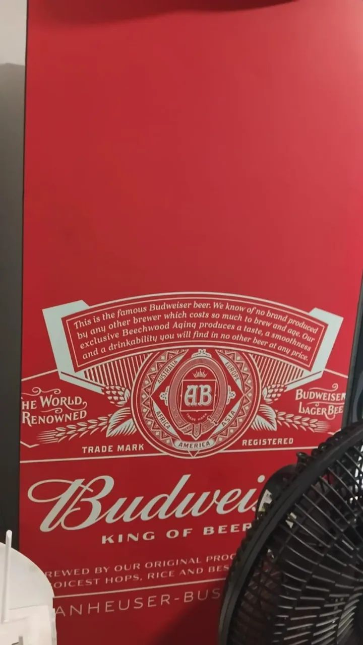 Cervejeira -6 graus Metalfrio 576l Nova plotagem budweiser - Foto 3