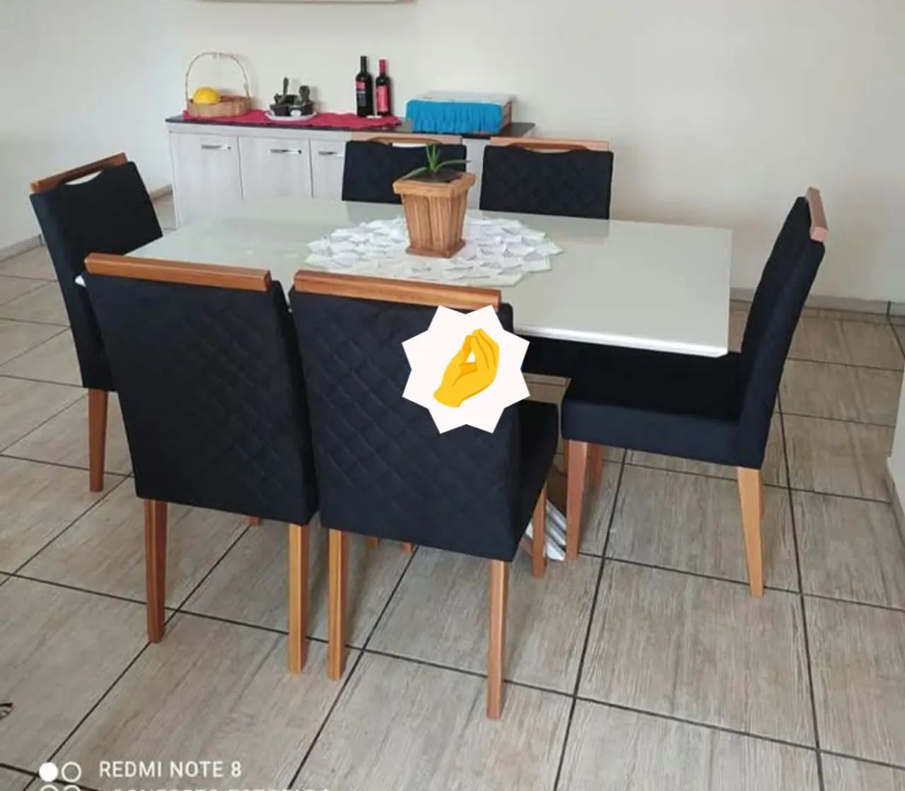 Mesa de jantar 6 cadeiras 