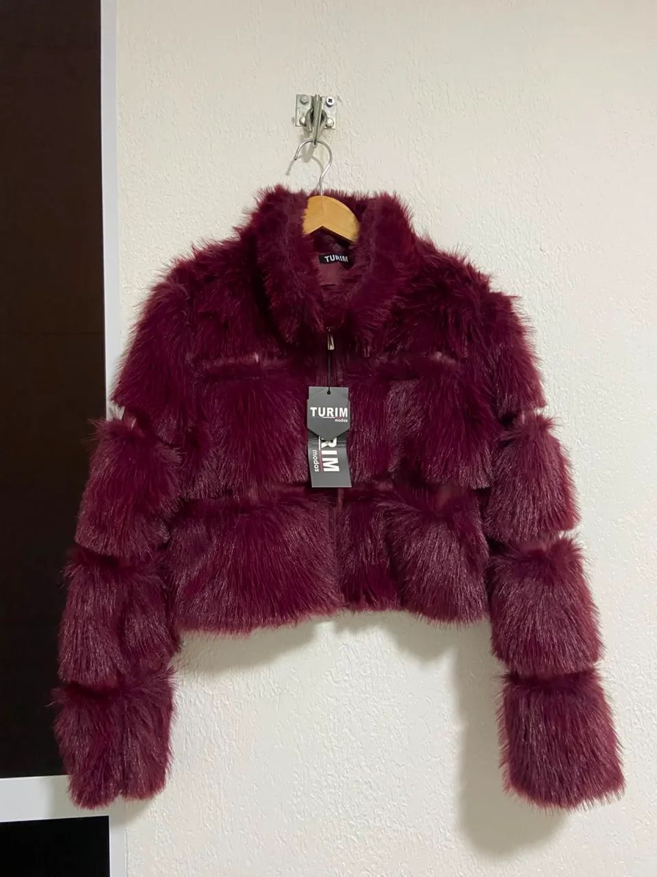 Casaco peludo 