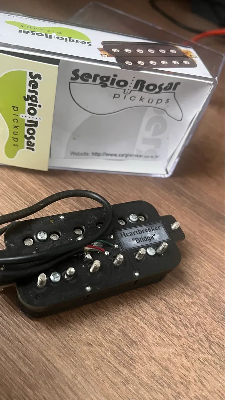 Captador Sérgio Rosar Humbucker Heartbreaker - Foto 2