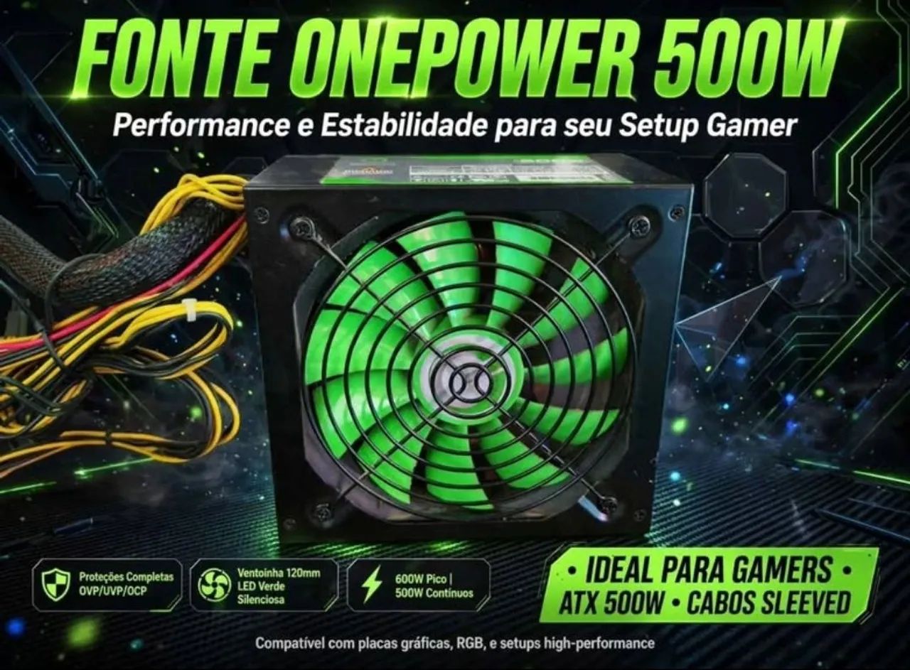 Fonte 500w Onepower