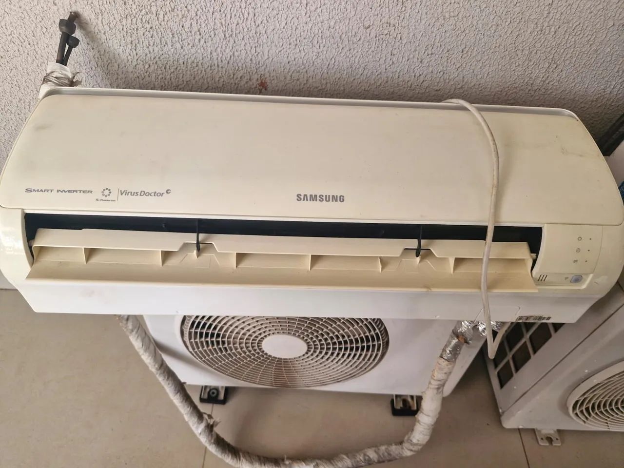 Ar condicionado usado Samsung Inverter 9000 btu - Foto 2
