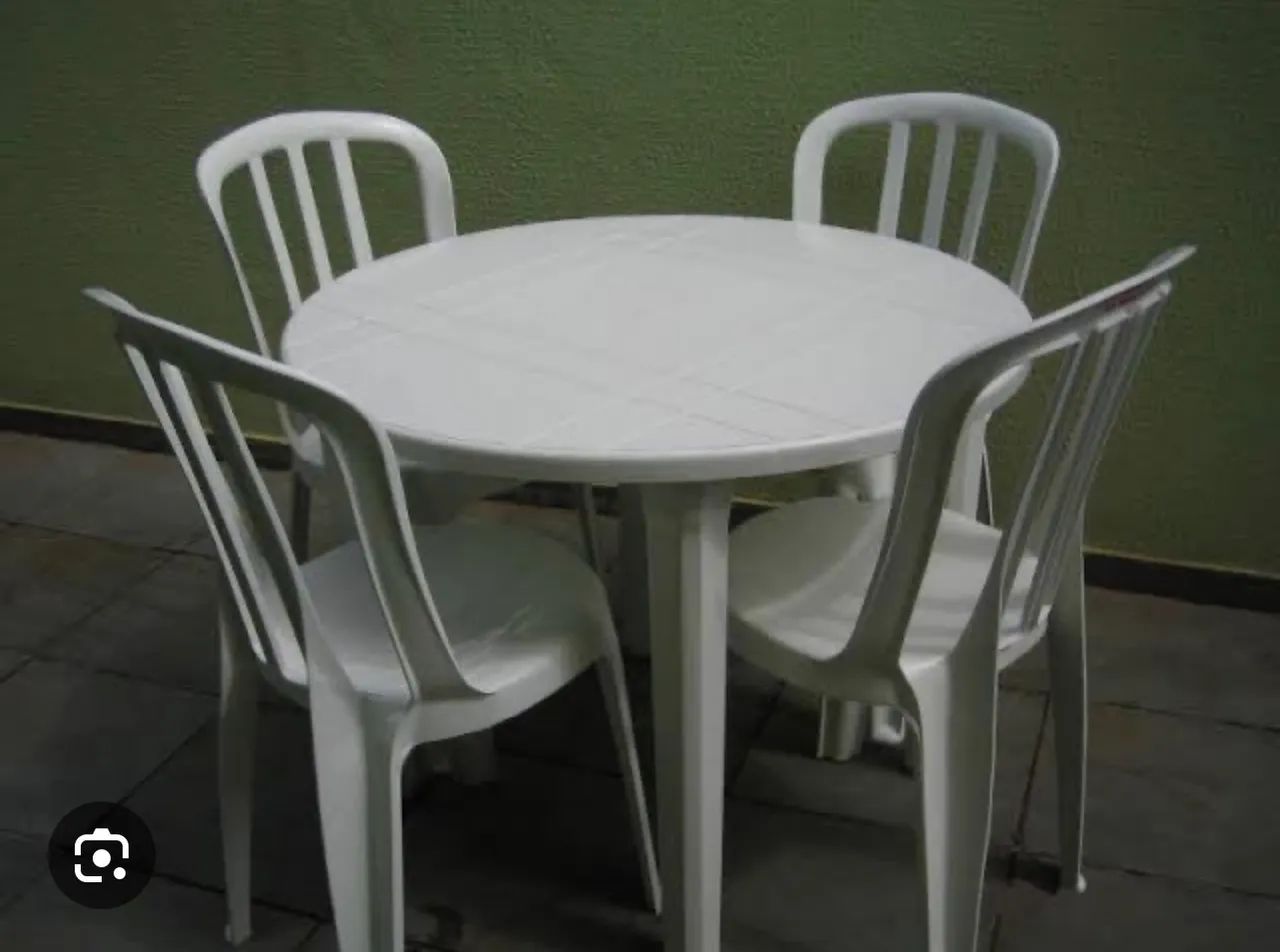 VENDO CONJUNTOS DE MESA E CADEIRAS SUPER NOVAS  - Foto 2