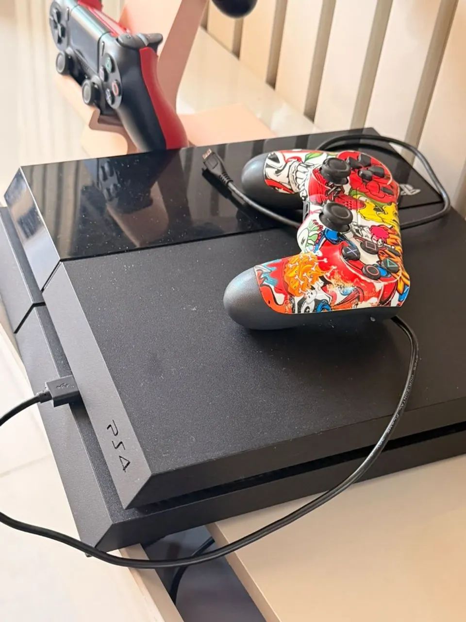 PS4 SLIM + JOGOS - Foto 2