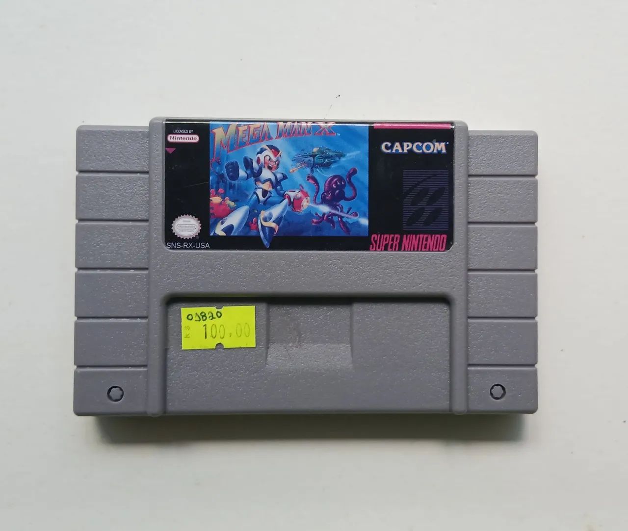 Jogo SNES Mega Man X (Genérico)