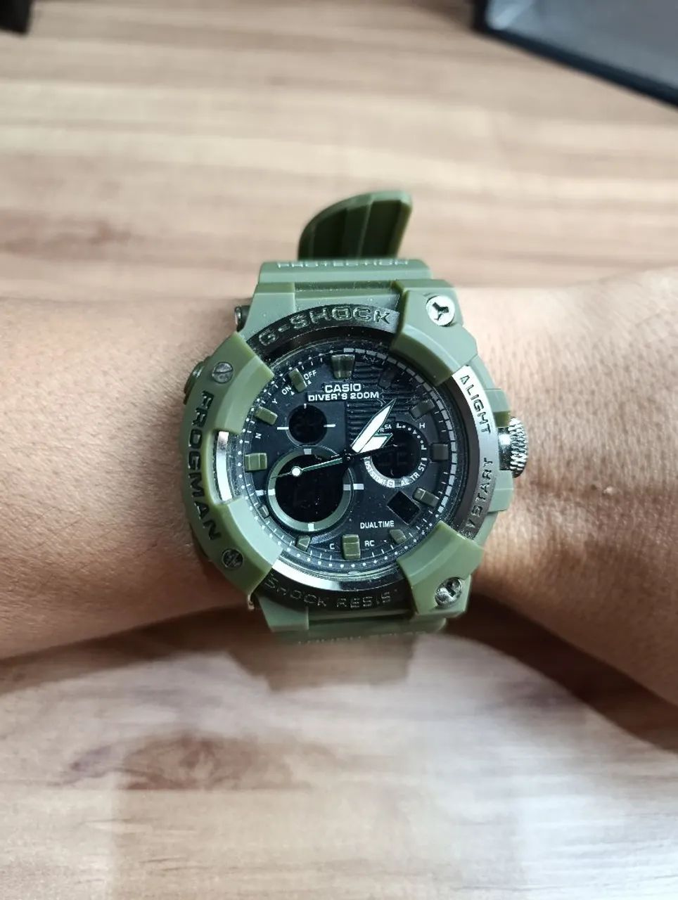 Casio G-Shock Frogman Verde Militar 