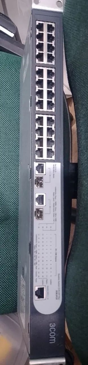 Switch 3Com Baseline  2226-SFP Plus + HD de 500gb para SERVIDOR  - Foto 3