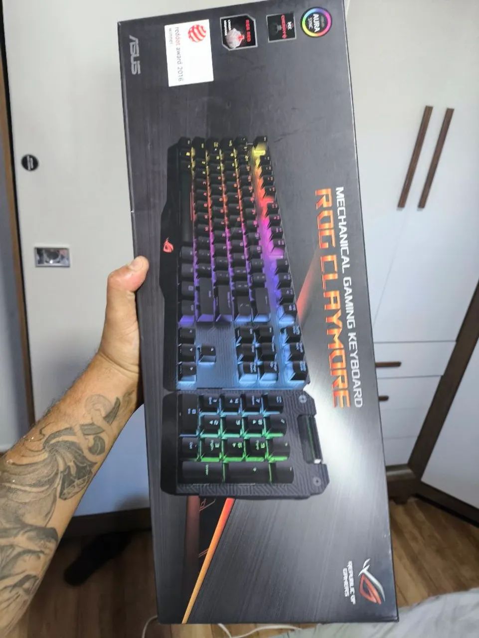 Teclado Asus rog strix