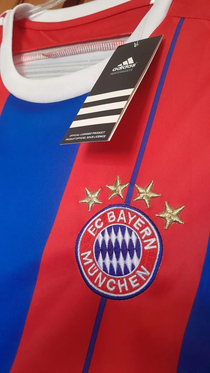 Camisa retrô bayer de Munique GG - Foto 4