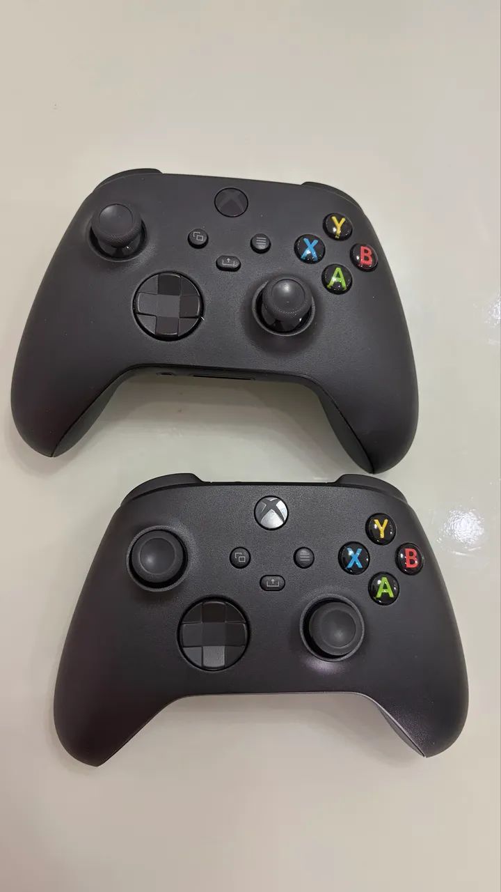 2 Controles Xbox Carbon Black  - Foto 2