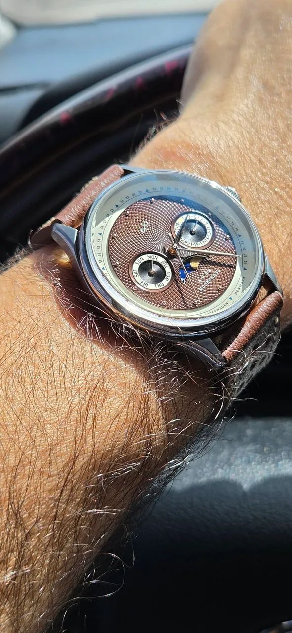 Relógio AV86 Moonphase Guilloché - Foto 4