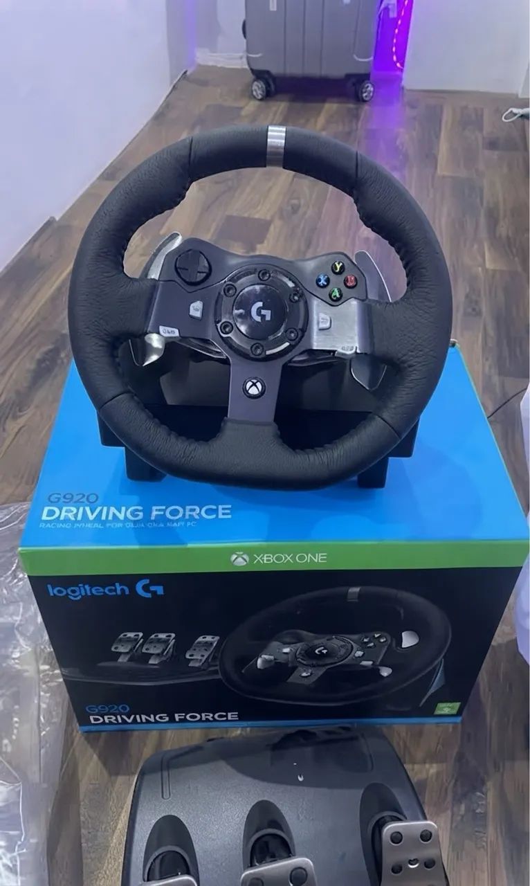 VOLANTE G920 + PEDAIS COM CAIXA - Foto 2