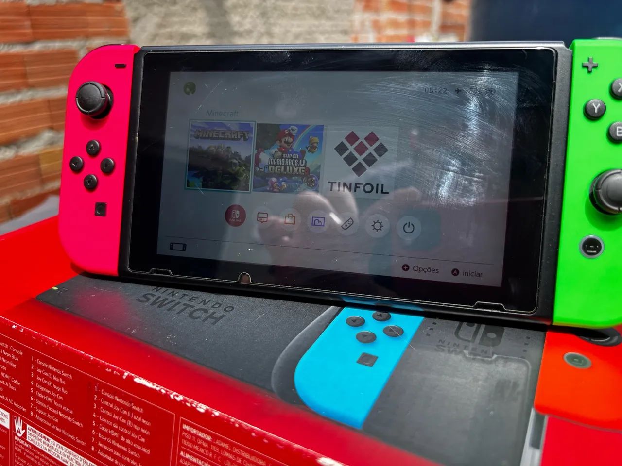 NINTENDO SWITCH V2 DESBLOQUEADO! - Foto 3