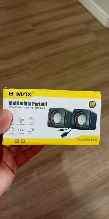 Caixa de som USB P2 para PC/Notebook