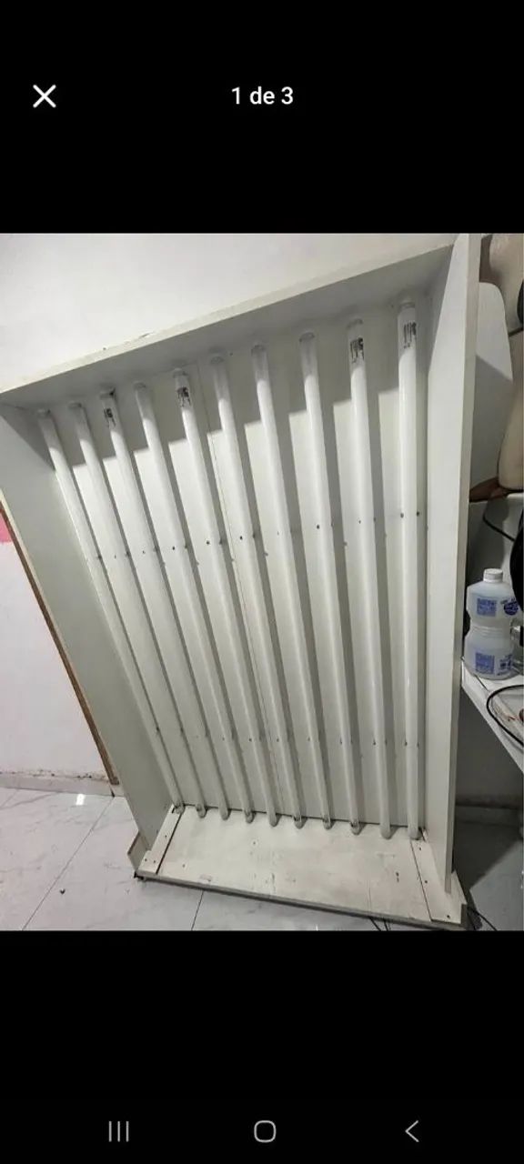 Vende se 6 lâmpadas de paredão de bronze 