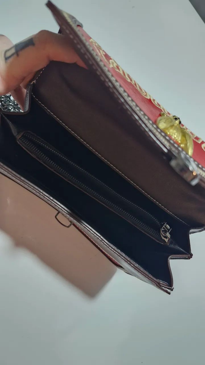 Bolsa de ombro crossbody colorblock  - Foto 3
