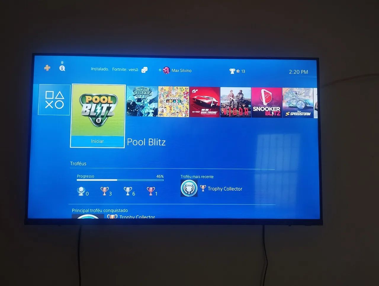 Ps4 slim completo com caixa  - Foto 2