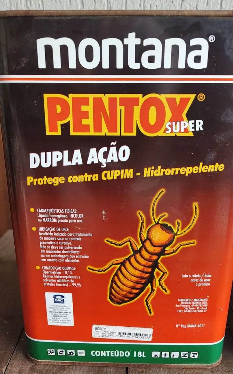 Pentóxi Montana contra Cupim