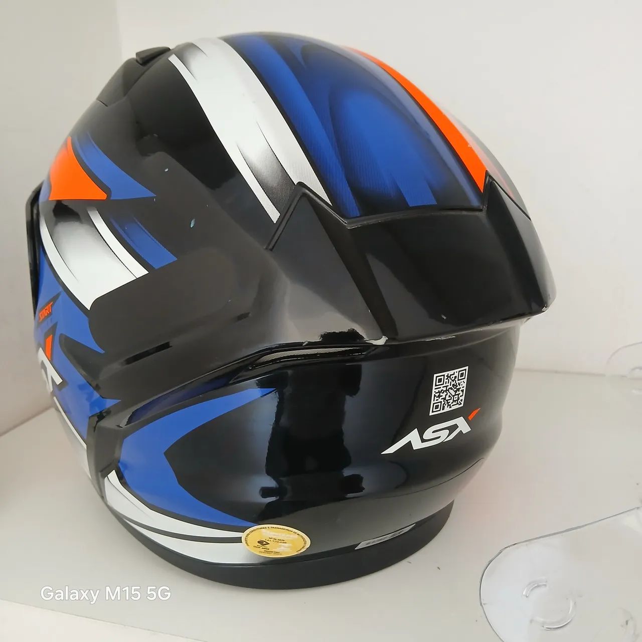 Capacete Asx com Intercomunicador  - Foto 4