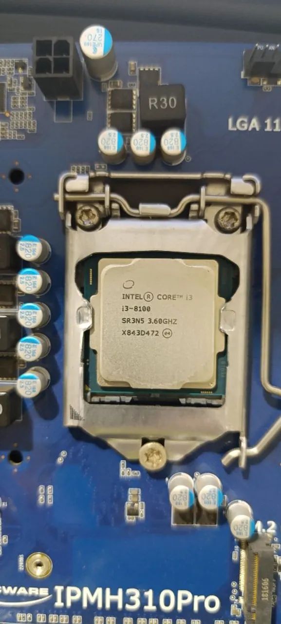 Kit Placa Mãe H310 Pro + i3 8100 - Foto 3