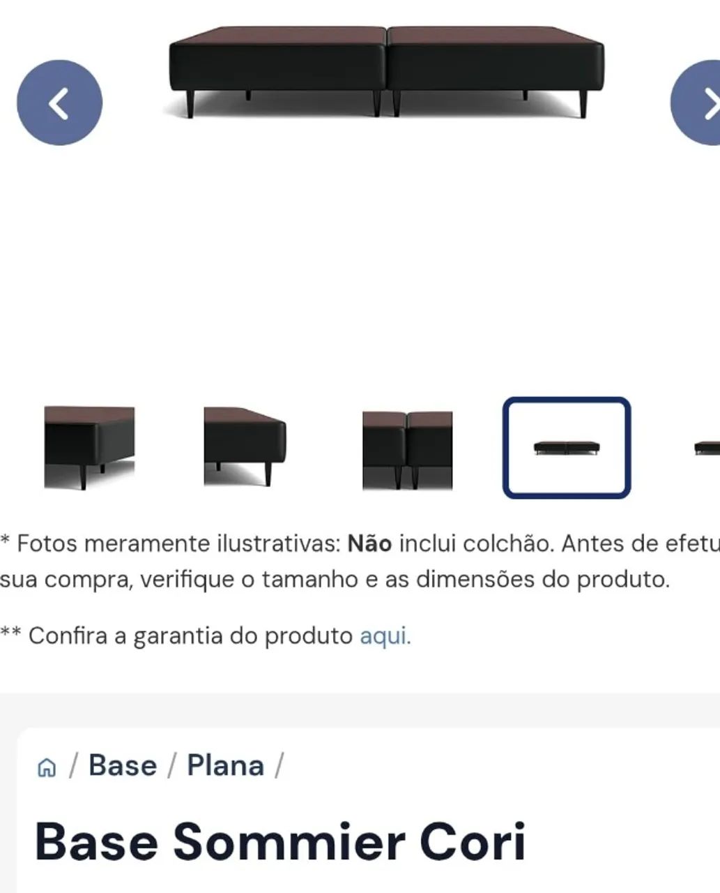 BASE DE CAMA KING SOMMIER CORI - ORTOBOM - Foto 3
