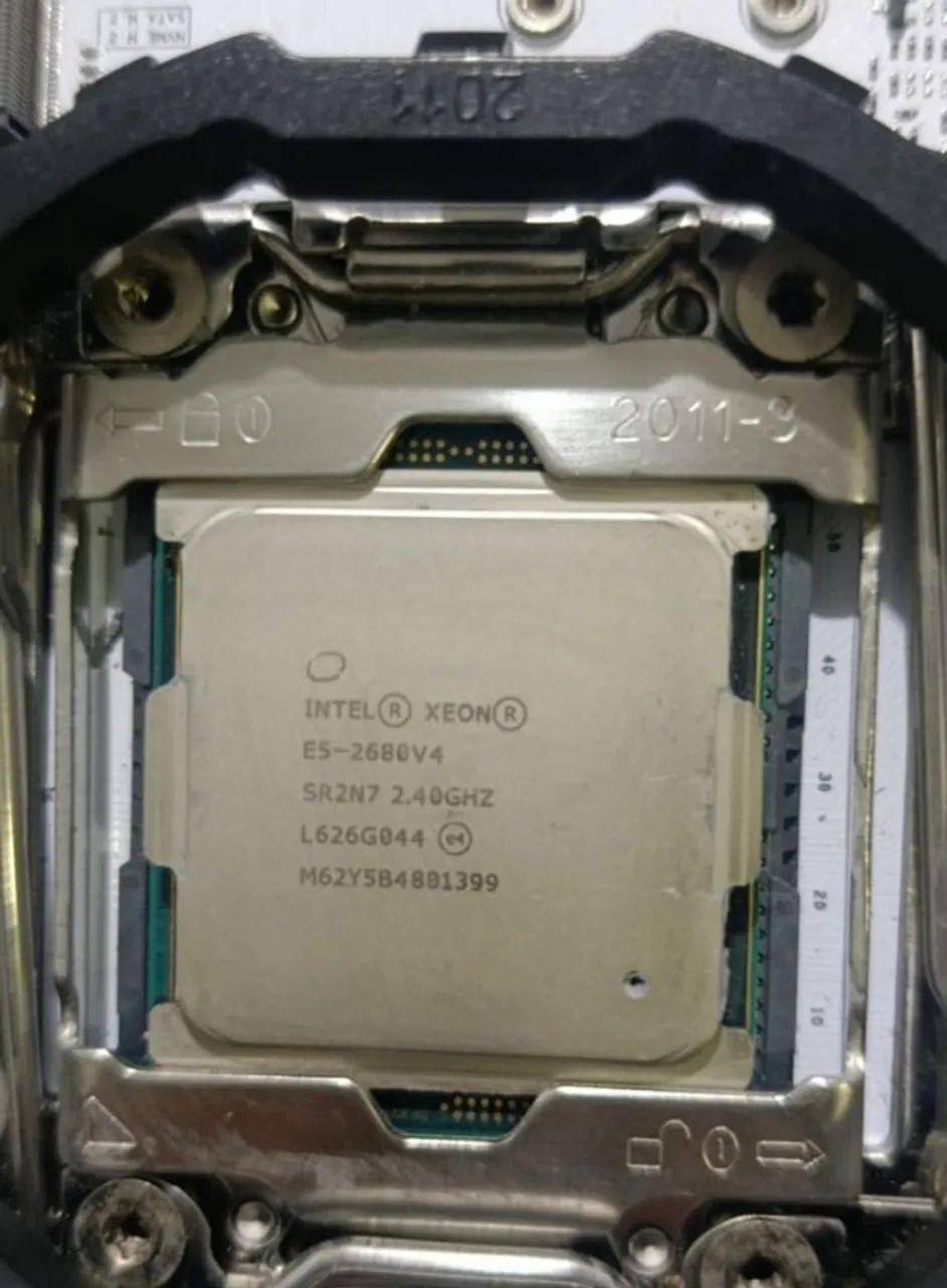 Processador Xeon E5-2680V4 + Placa mãe x99 (Leia a descrição) - Foto 2
