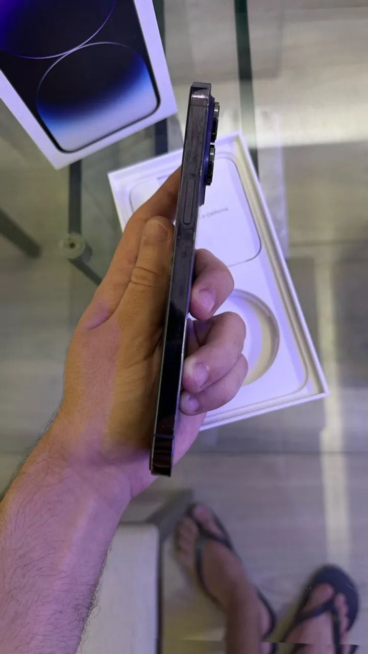IPHONE 14 PRO MAX ROXO - Foto 5