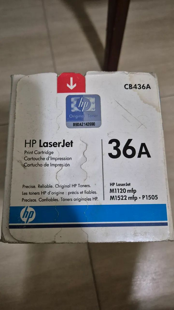 Toner HP original 36A - Foto 2