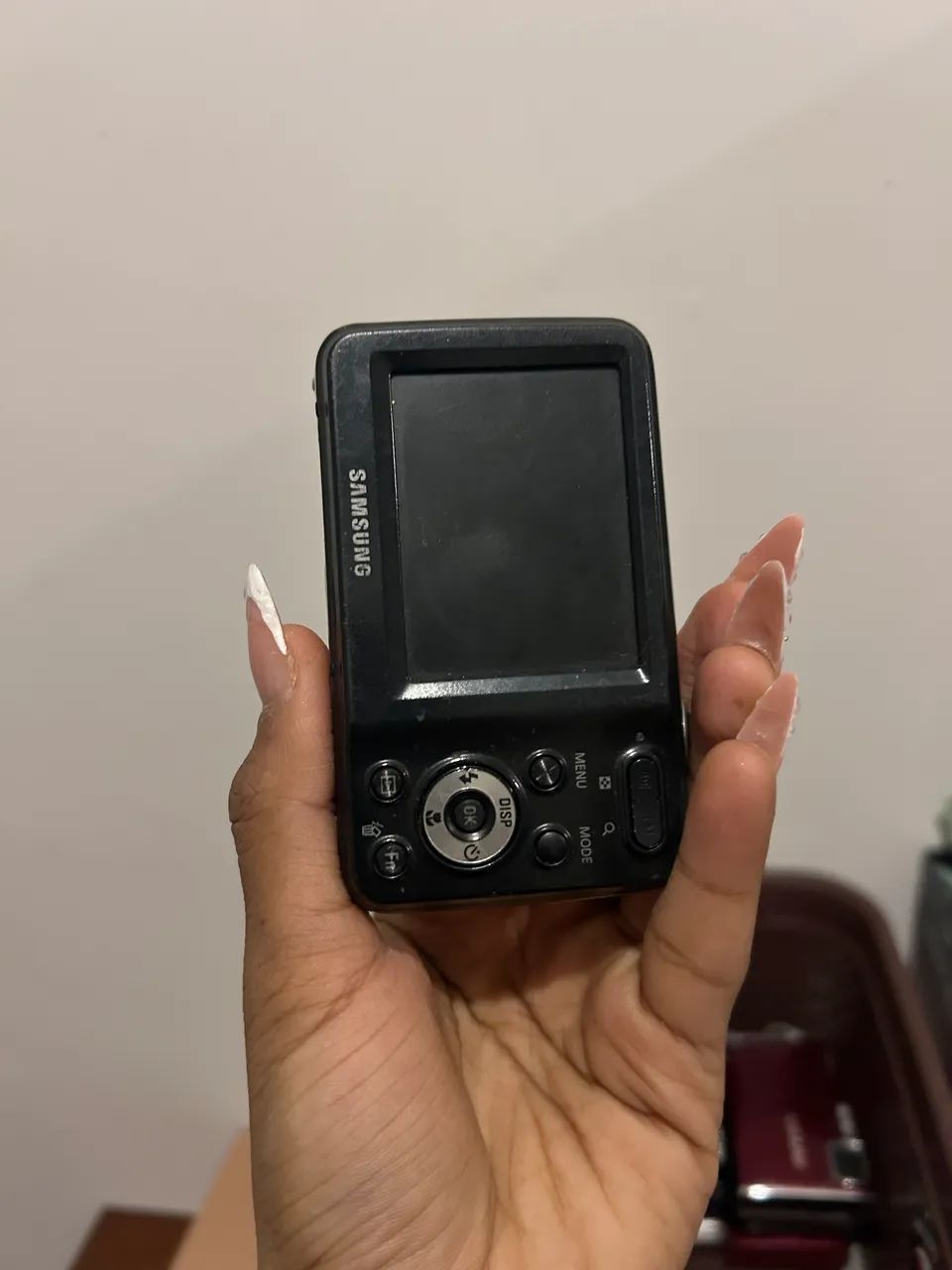 câmera samsung es80 rosa - Foto 2