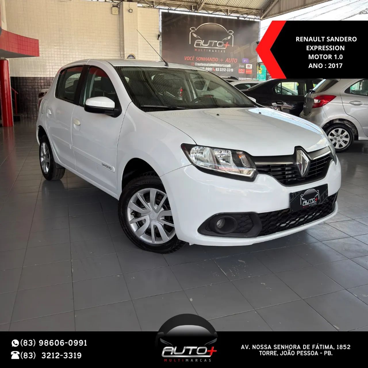 Renault Sandero Expression Flex 1.0 12V 5P 2017
