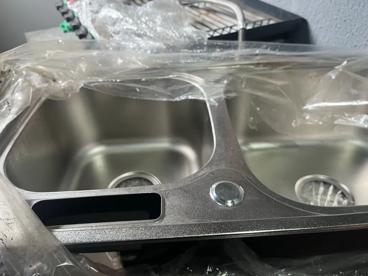 Pia Inox Dupla- Completa (NOVA)