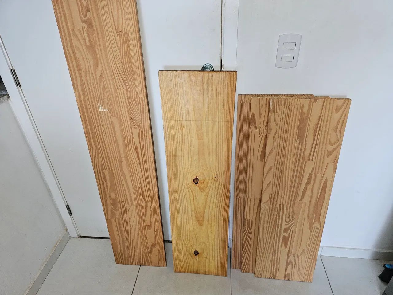 Kit de 6 tábuas de pinus - Foto 2