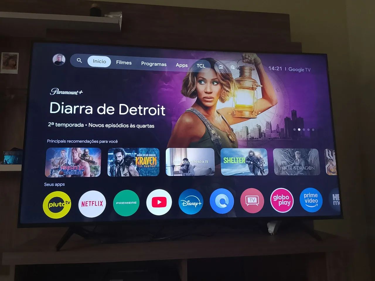 TV TCL QLED 4K 55 POLEGADAS  - Foto 2