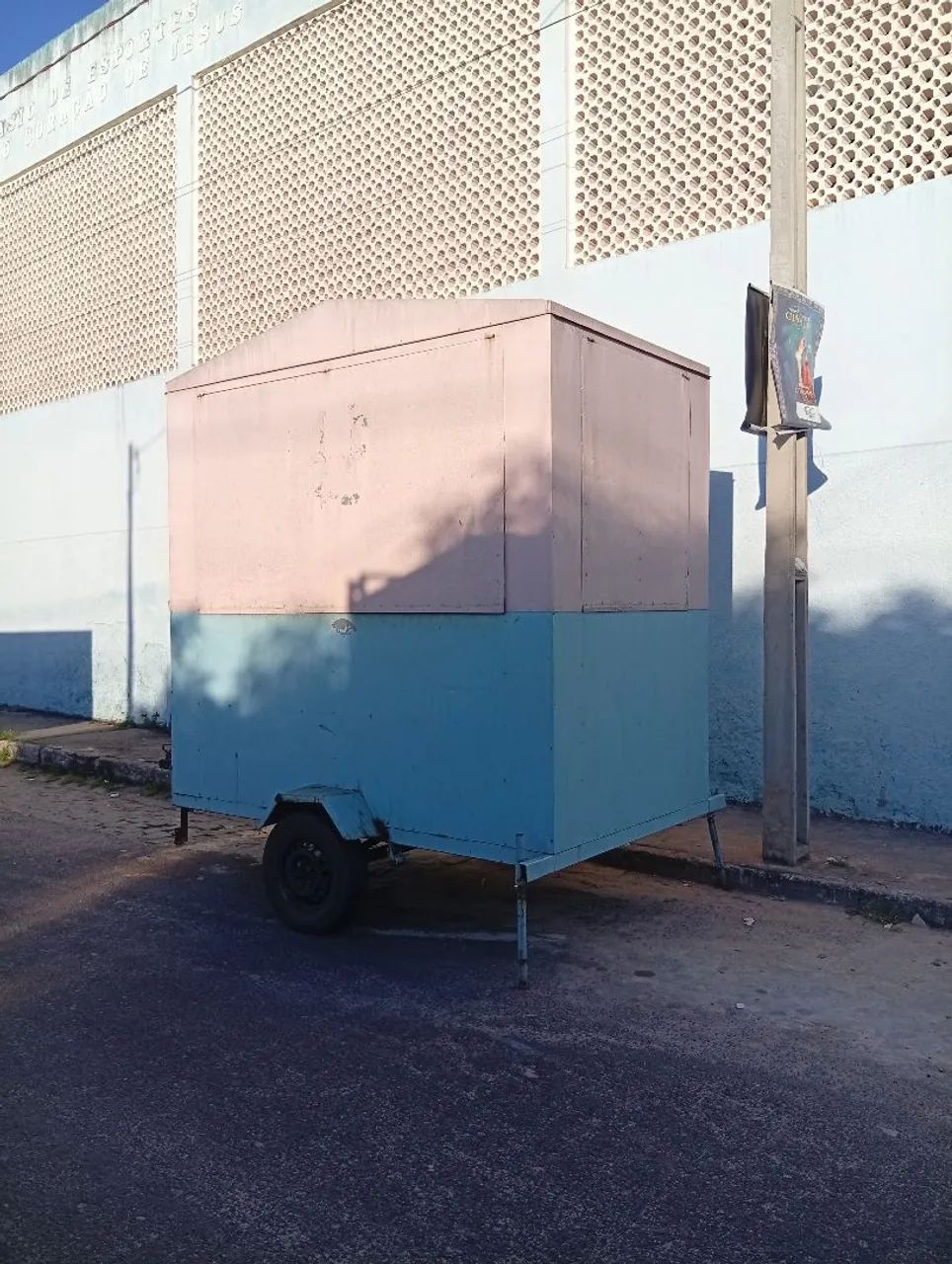 Trailer de lanche. Carrinho de Lanche. Food truck.