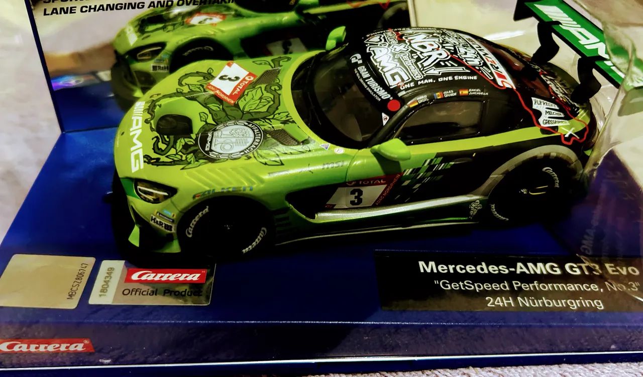 Carrinho Carrera Evolution MERCEDES AMG escala 1:32 - Foto 3