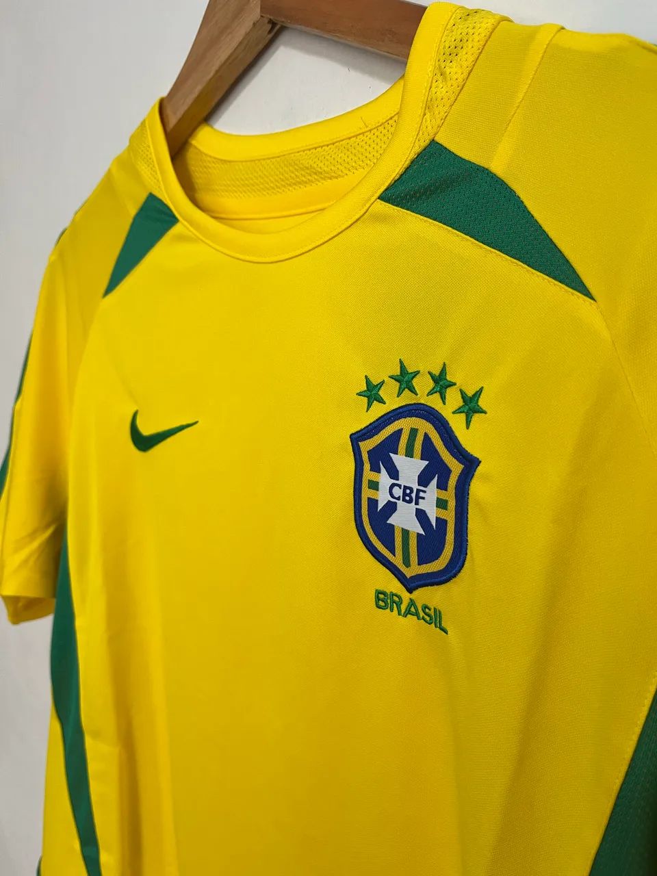 Camiseta Brasil Retrô 2002 - Foto 3