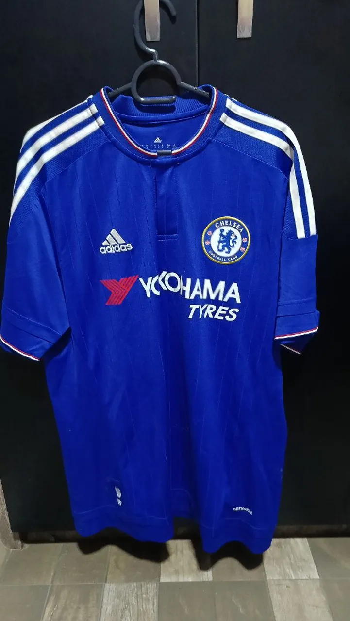 Camisa Original 2008/09 Manga Longa Polo Rugby Chelsea FC - Roupas