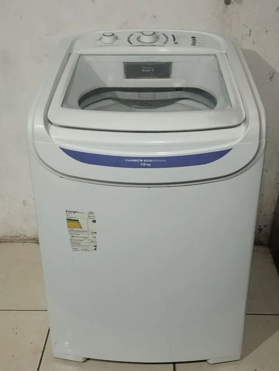 Máquina de lavar roupa 